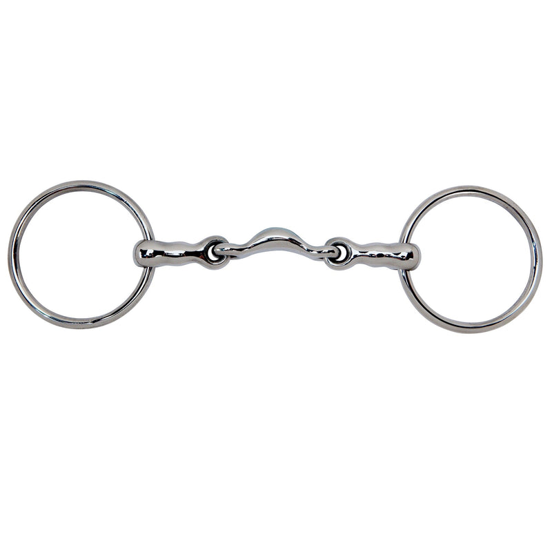 Toklat Loose Ring Quarter Moon Snaffle Bit 5