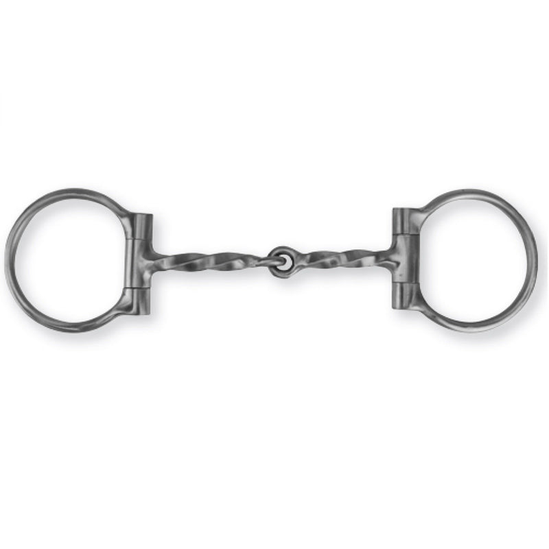Western Offset Dee Sq Slow Twist Snaffle Bit 5