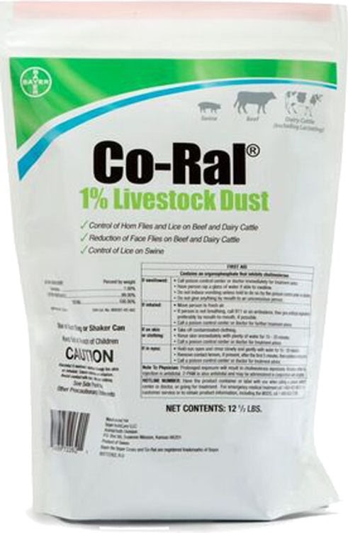 Co-Ral Livestock Dust 12.5Lb