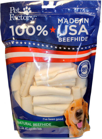 Usa Beefhide Mini Rolls 16oz 3.5In Regular