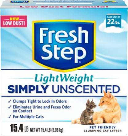 Fresh Step Simply Unscented Lw 15.4 lb