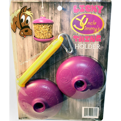 Licky Thing Holder With Pin Purple