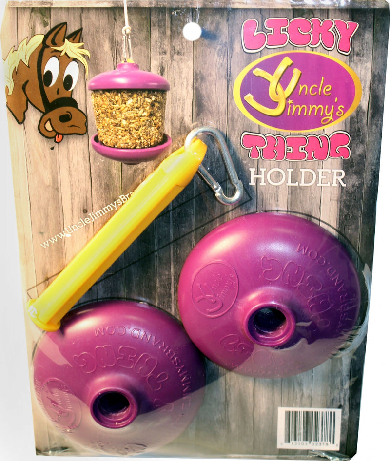 Licky Thing Holder With Pin Purple