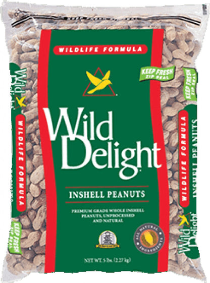 Wild Delight Inshell Peanuts 5lb
