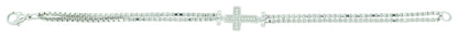 MontanaSilver In The Middle Of Faith BraceletBk/Wh