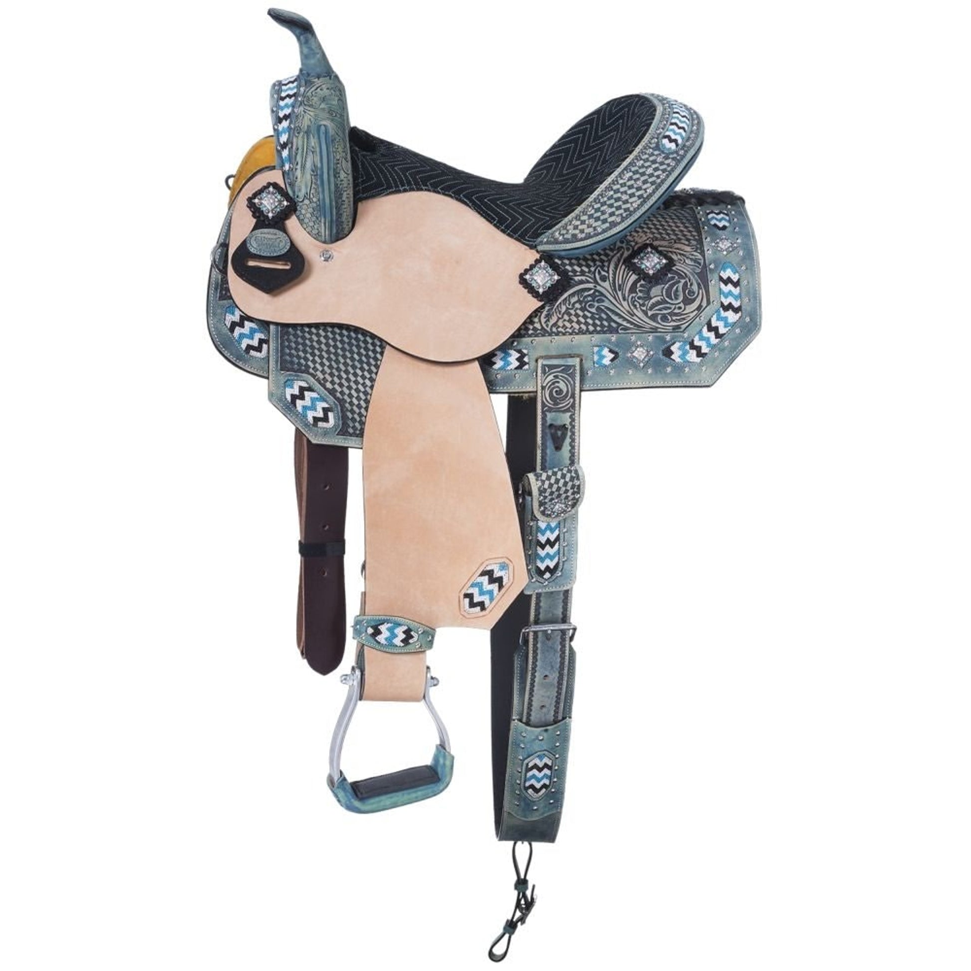 Silver Royal Chase Barrel Saddle