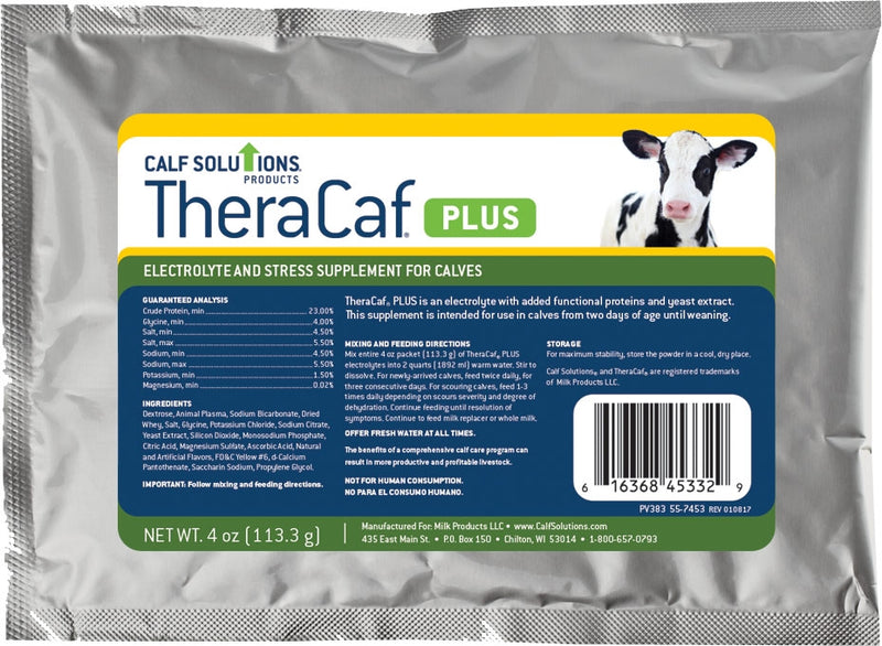Theracaf Plus Electrolyte/Stress Supplement 4 oz