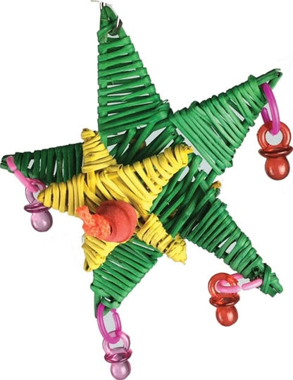 Happy Beaks Star Power Bird Toy Small