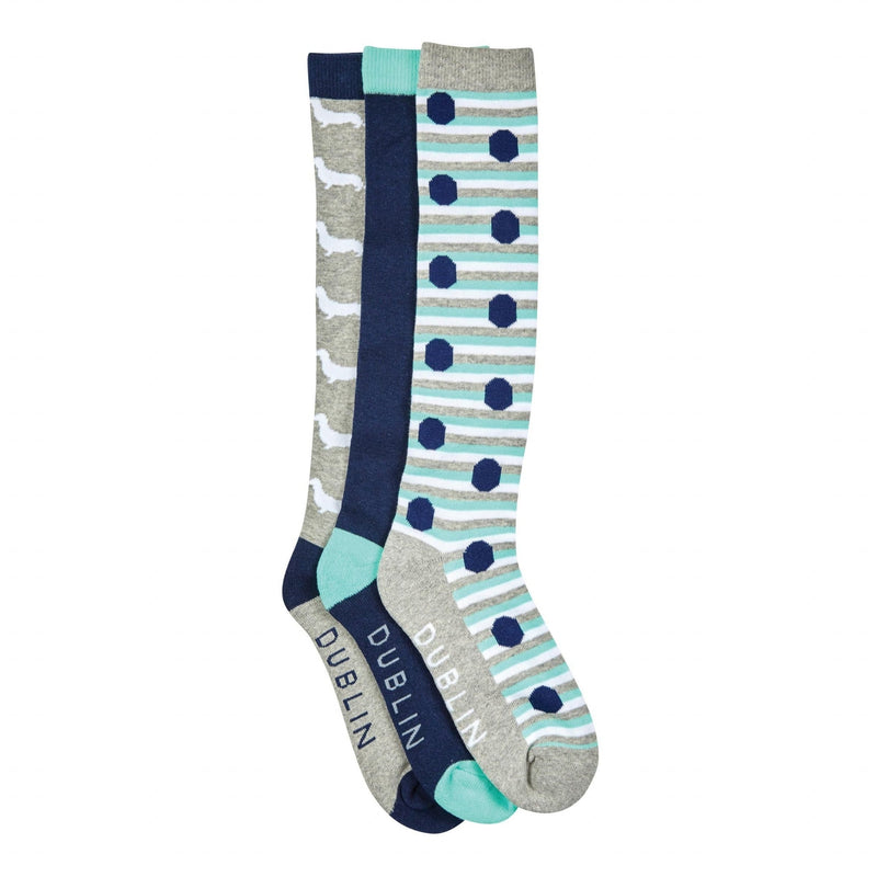 Dublin Dog Socks Pack Mint