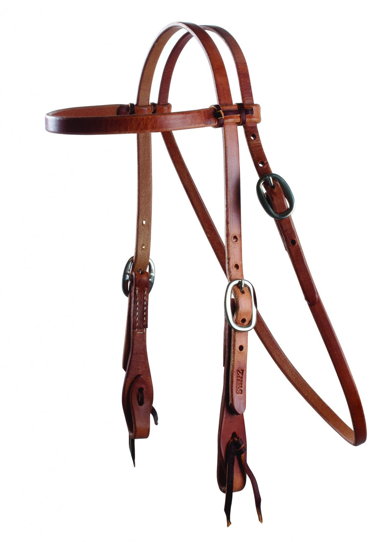 Professionals Choice Browband Headstall with Ties