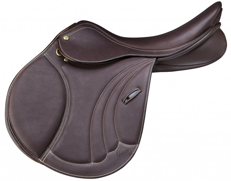 Pessoa Tomboy II Covered Leather Saddle