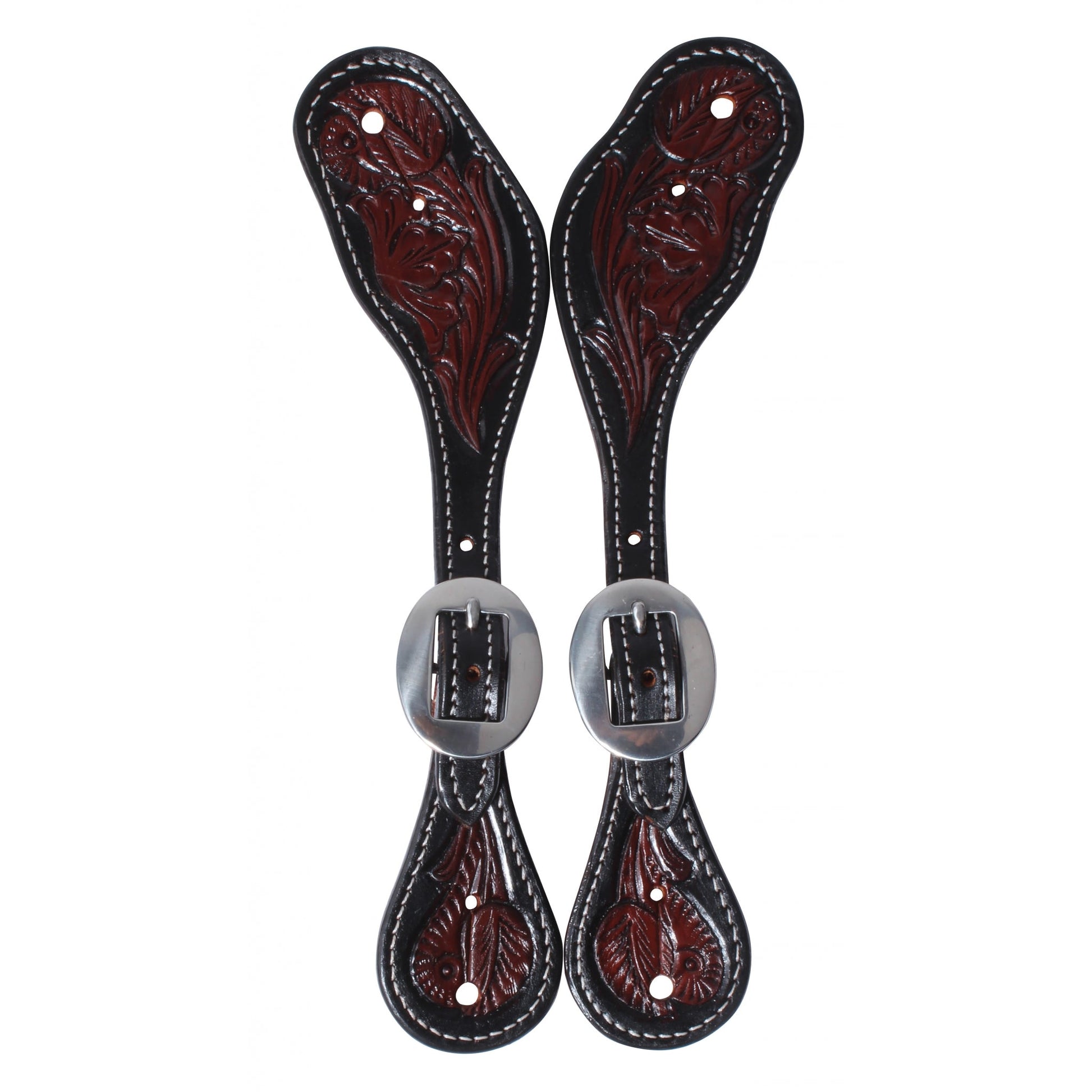 Professionals Choice Floral Spur Straps Ladies Mul