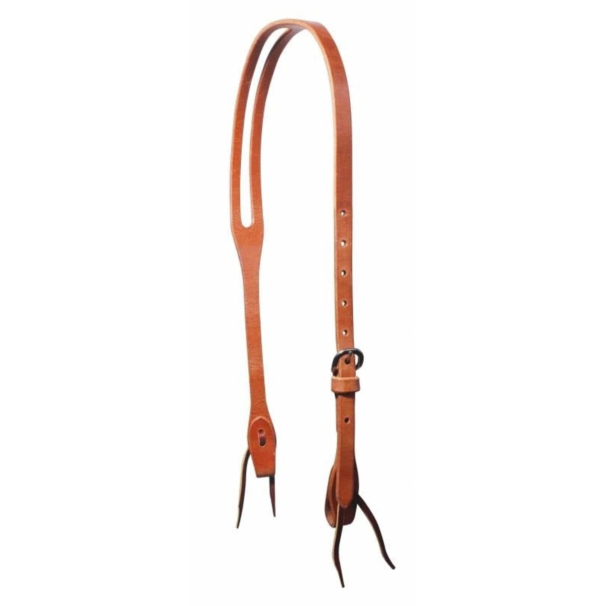 Schutz By Professionals Choice Split Ear With Ties Stainless Steel Buckle Headstall