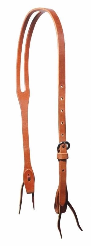 Schutz By Professionals Choice Split Ear With Ties Stainless Steel Buckle Headstall