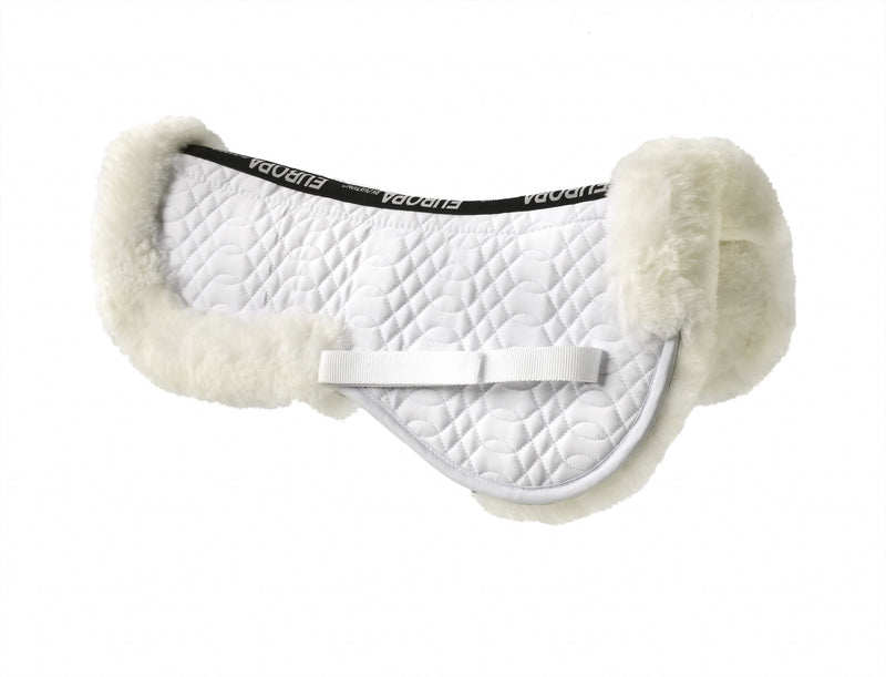 Ovation Europa Half Pad- Solid Spine Small White/W