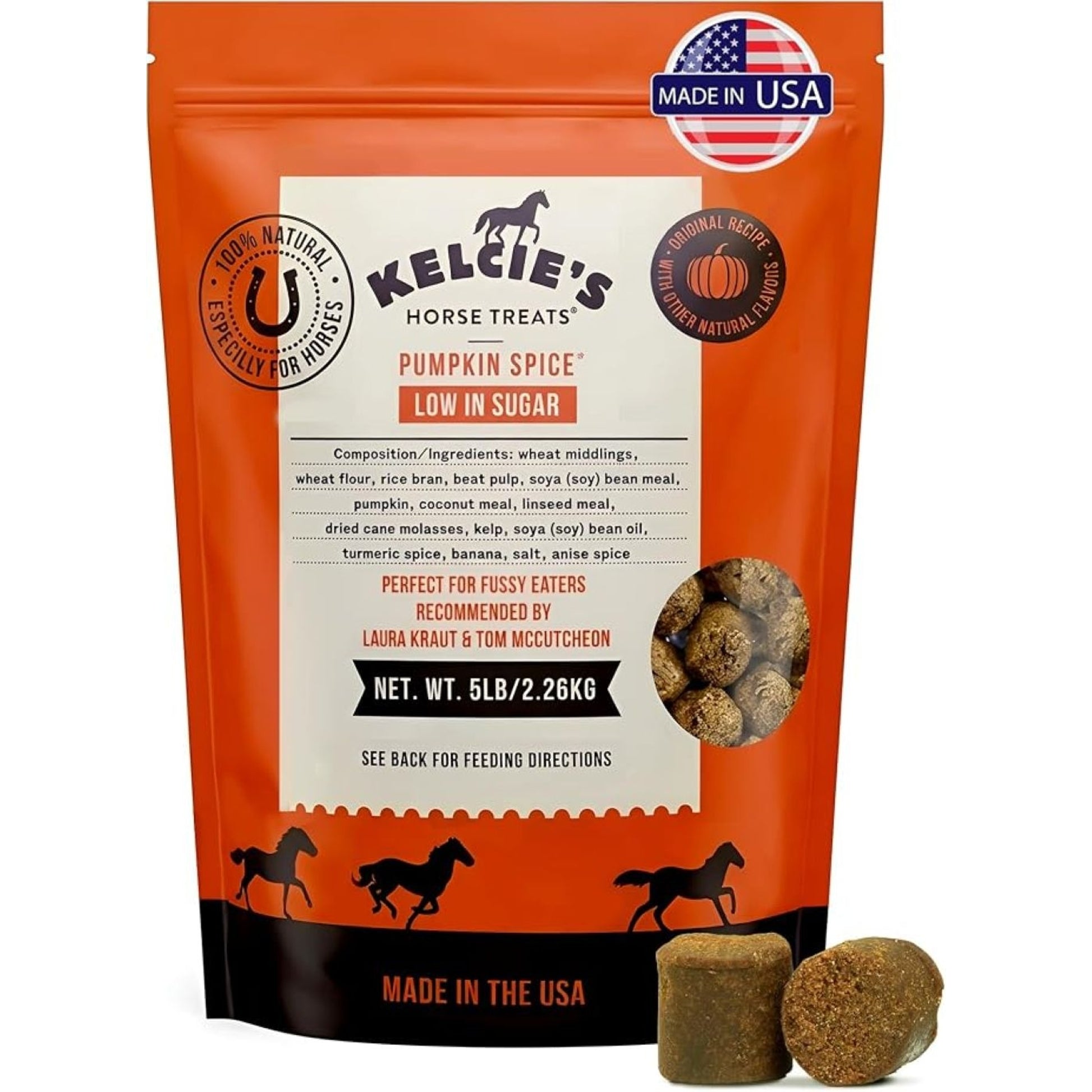 Kelcie's Low in Sugar Pumpkin Spice Horse Treats