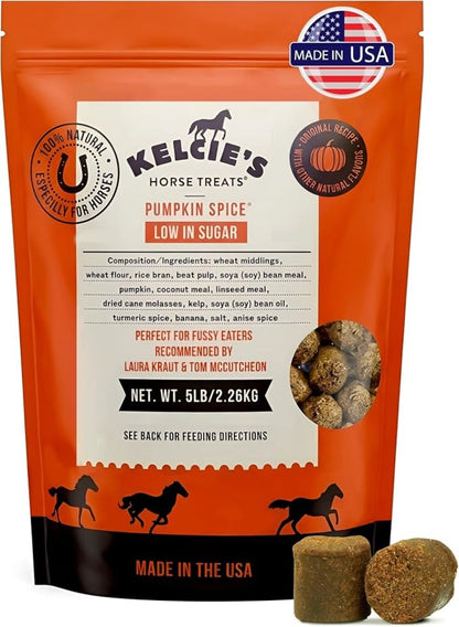 Kelcie's Low in Sugar Pumpkin Spice Horse Treats
