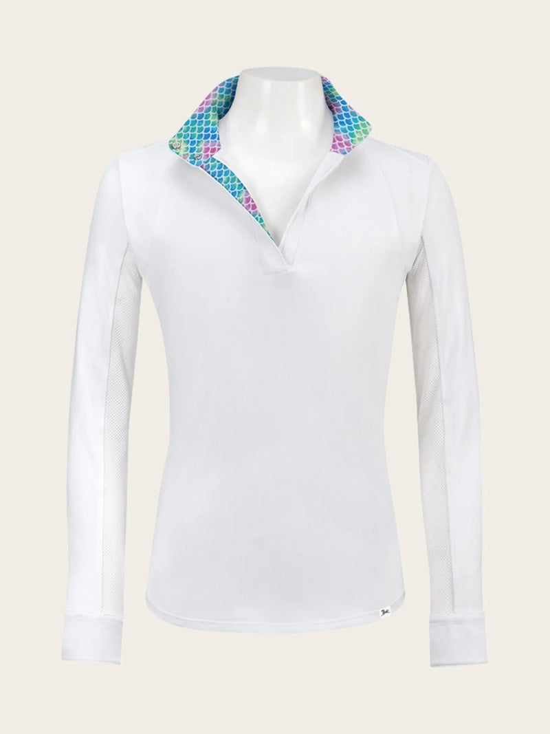 R.J. Classics Girls Maddie Jr. Long Sleeve Show Shirt