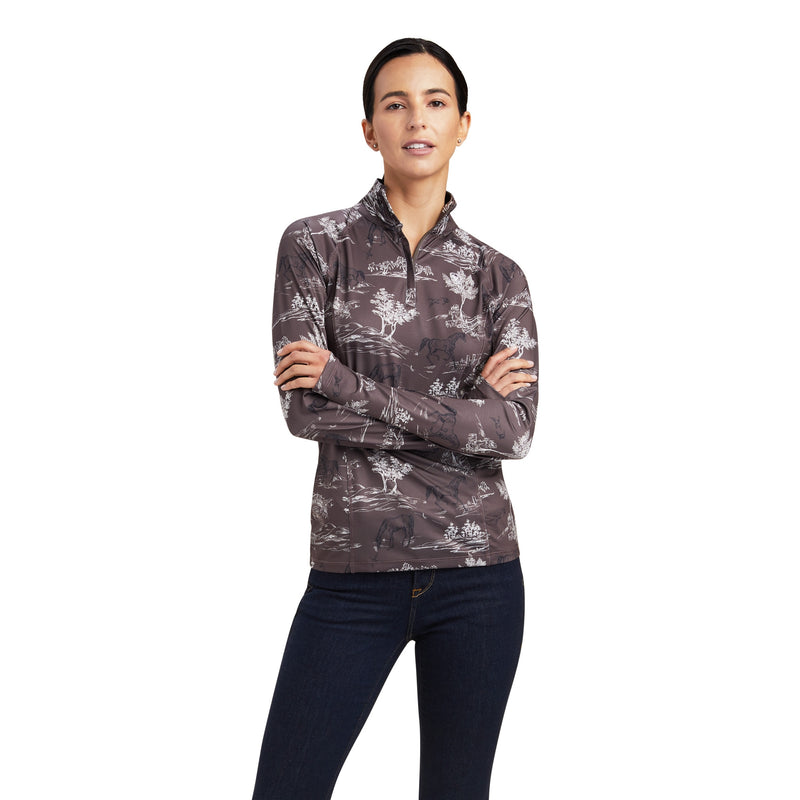 Ariat Ladies Lowell 2.0 1/4 Zip Baselayer Shirt