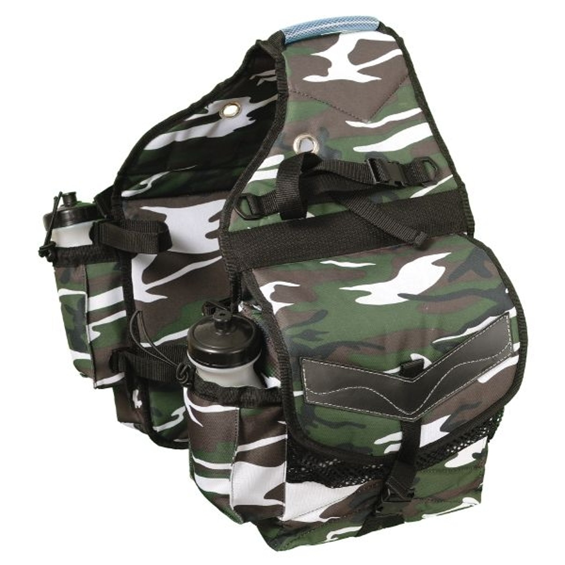 Tough1 Printed Insulated Nylon Saddle Bag