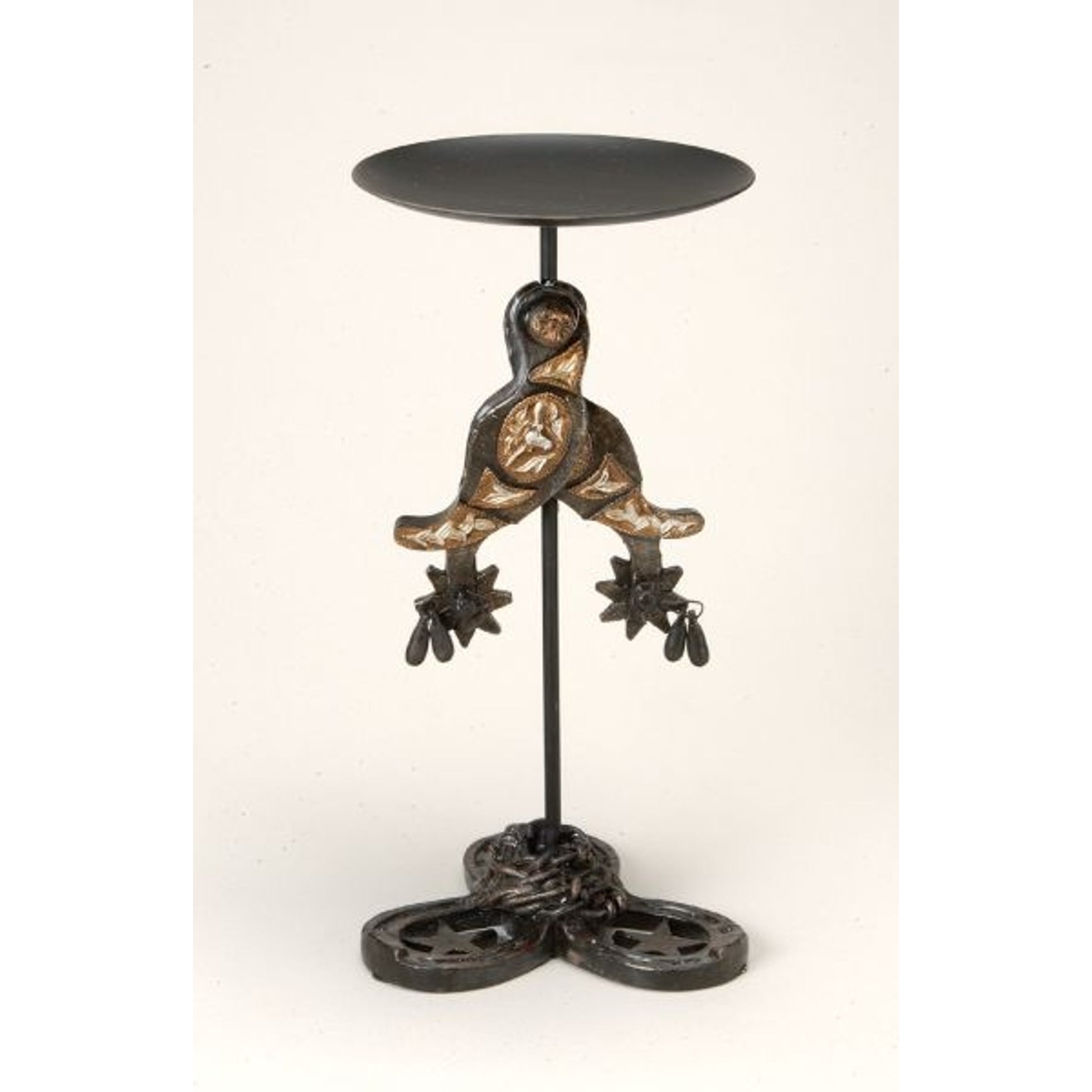 Gift Corral Jingle Bob Spurs Candle Holder