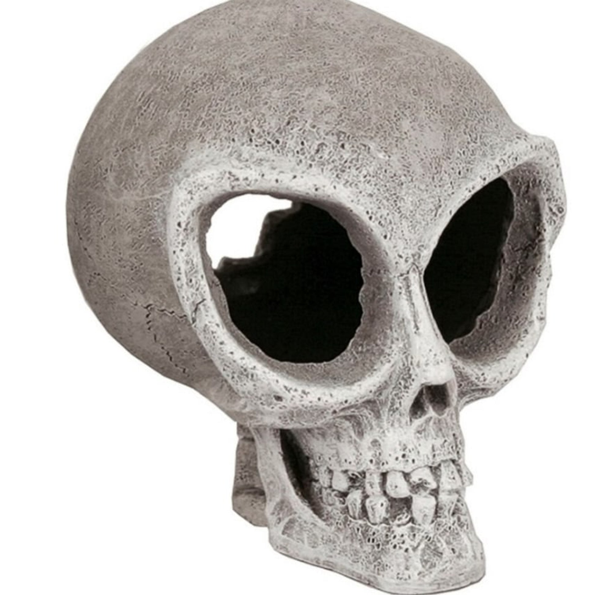 Blue Ribbon Alien Skull Tank Ornament
