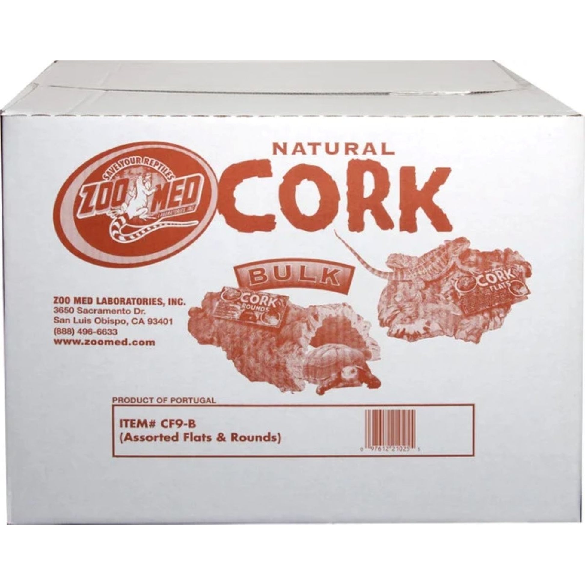 CORK BARK ASST ROUND & FLATS