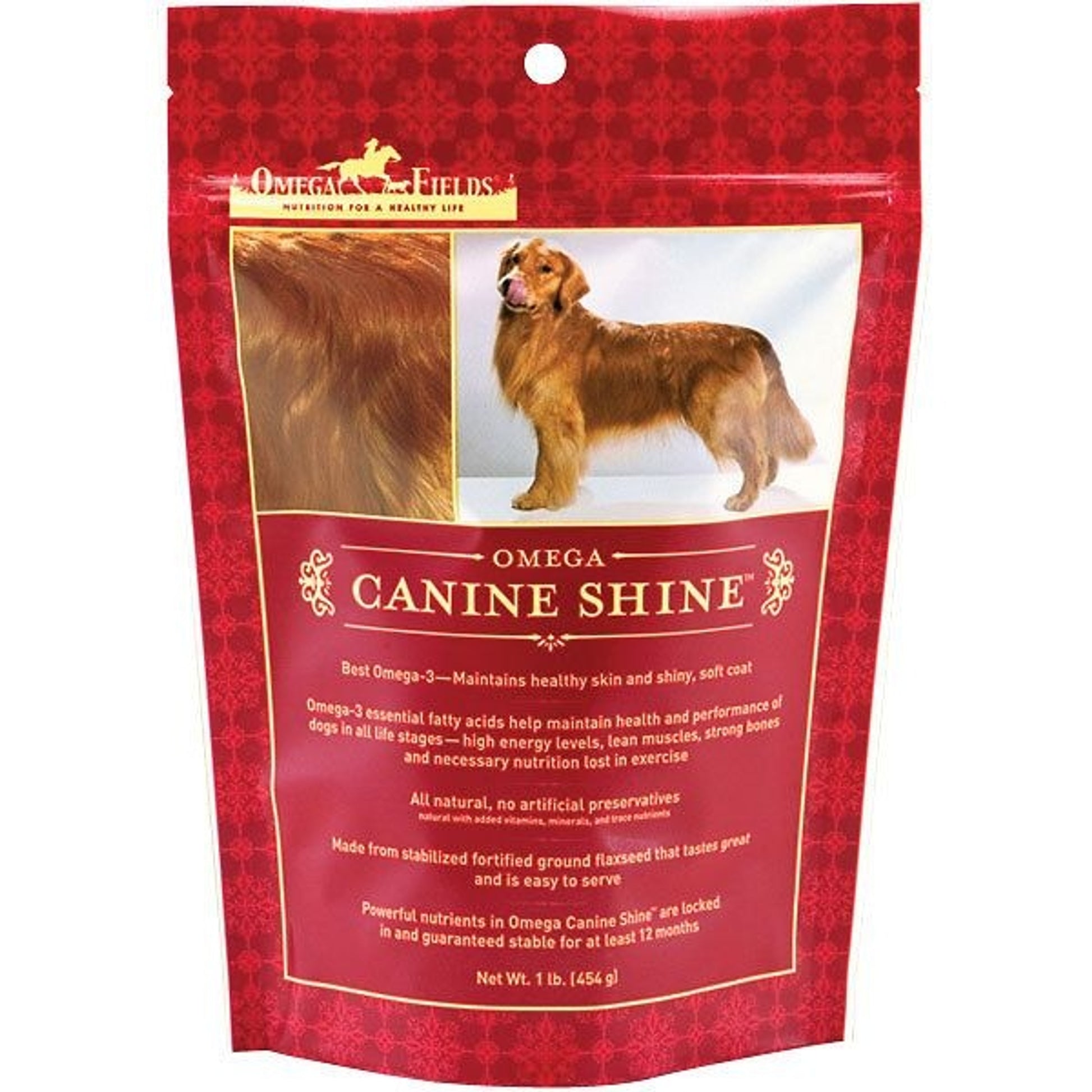 Omega Canine Shine Dog Supplement - 1 lb