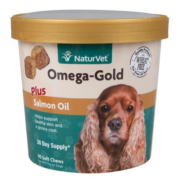 NaturVet Omega Gold Soft Chew 90ct