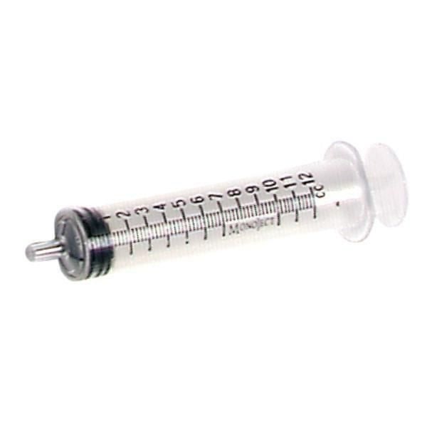 Monoject Sterile Syringe with No Needle