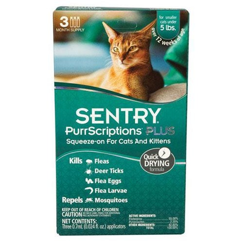 Sentry PurrScriptions Plus Squeeze-On