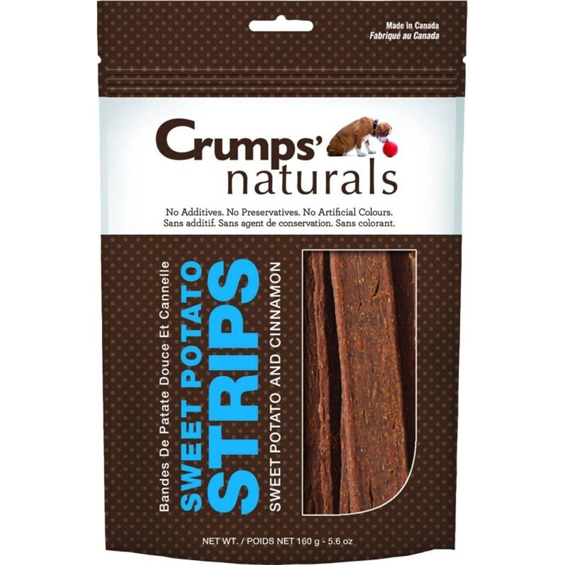 Crumps Sweet Potato Strip Dog Treat