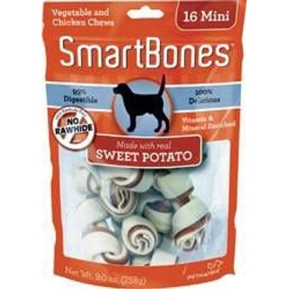 Smartbones Sweet Potato Mini/8 Pk Sweet Potato