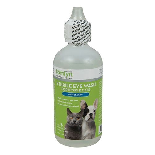 Tomlyn Opticlear Sterile Pet Eye Wash 4oz