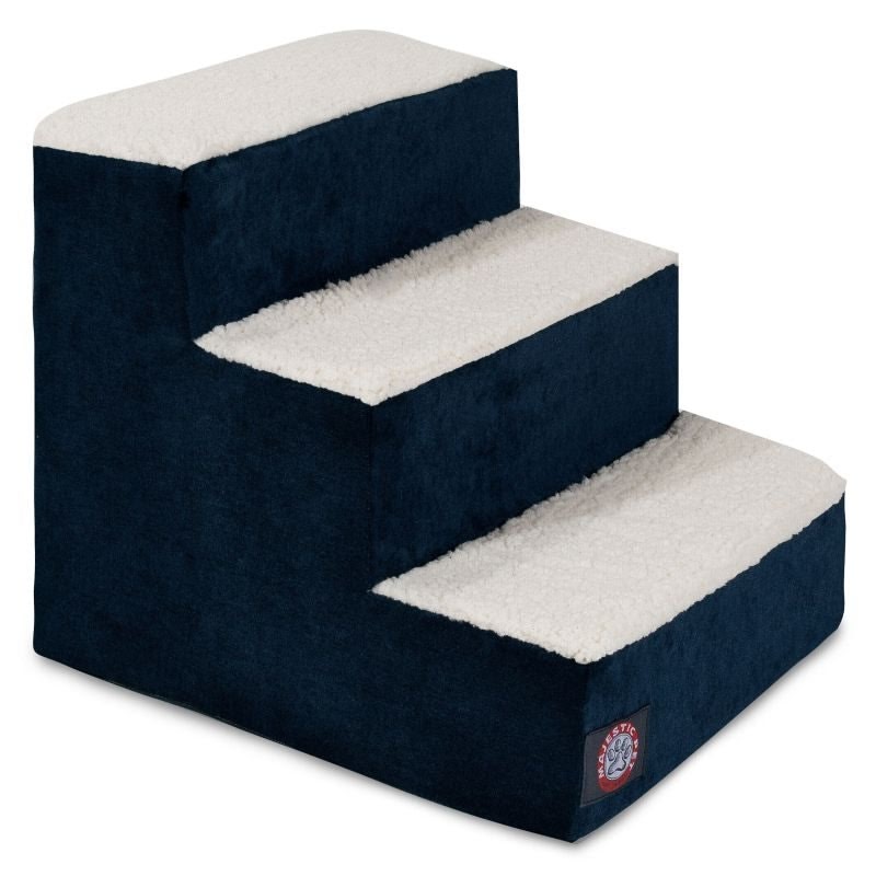 Majestic Pet Villa Navy Pet Stairs