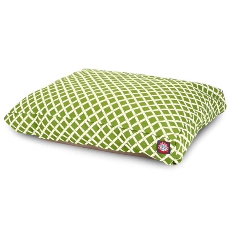 Majestic Outdoor Sage Bamboo Rectangle Pet Bed