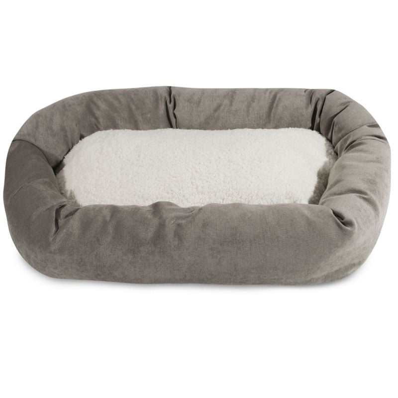 Majestic Pet Vintage Villa Sherpa Bagel Bed