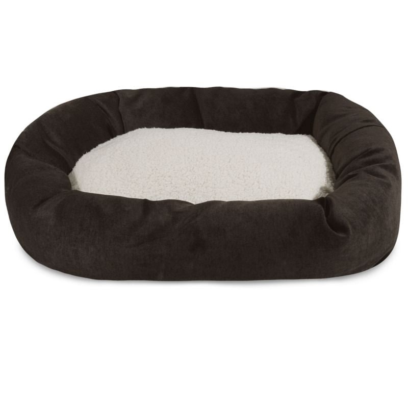 Majestic Pet Storm Villa Sherpa Bagel Bed