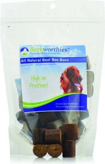 Barkworthies Beef Bon Bons Dog Treat