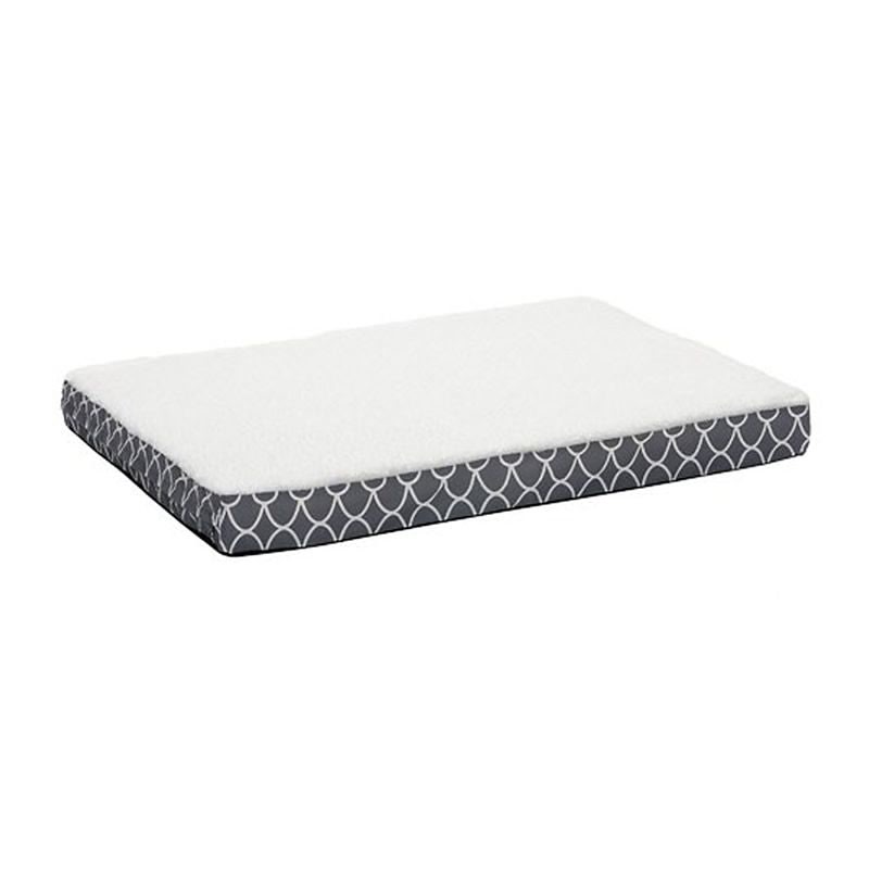 Quiet Time Teflon Gray Thick Ortho Dog Bed
