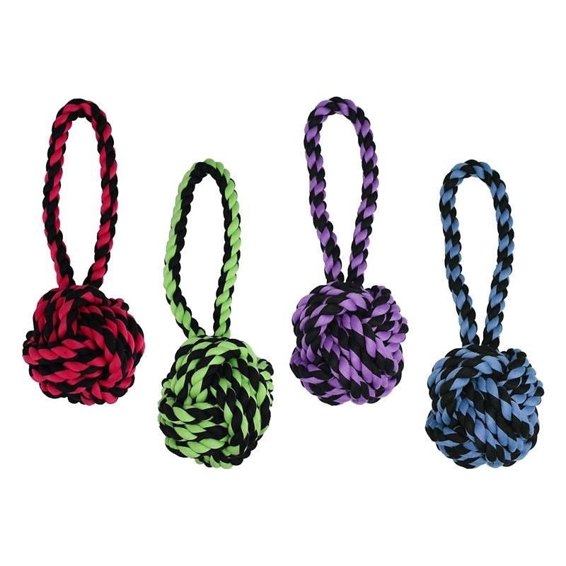 Nuts for Knots Tug with Danglers Rope Dog Toy