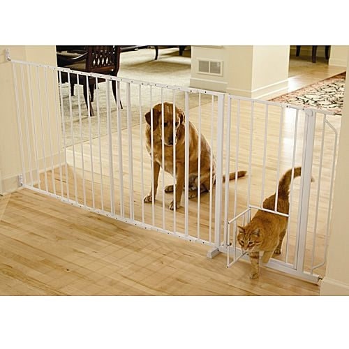 Extra Tall Maxi Gate with Pet Door