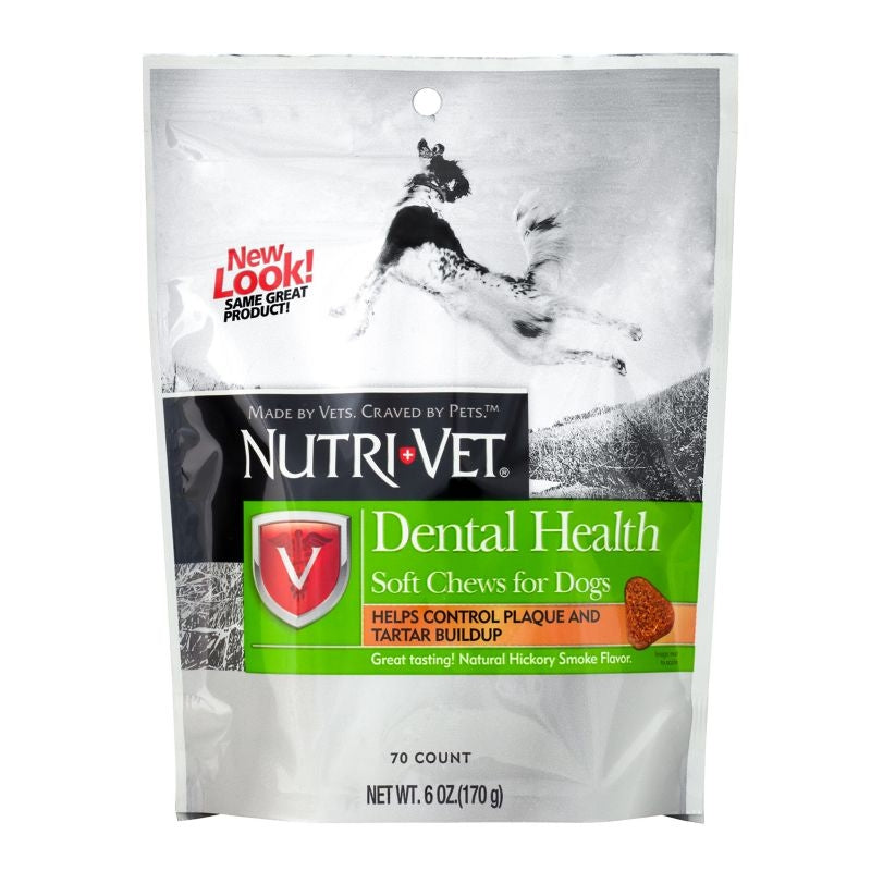 Nutri-Vet Dental Health Soft Chews Dog Treats
