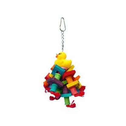 Happy Beaks Rubber Duck Bird Toy