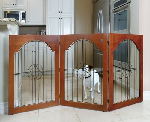 Universal Free Standing Wire Pet Gate