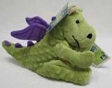 goDog Periwinkle Dragons Dog Toy