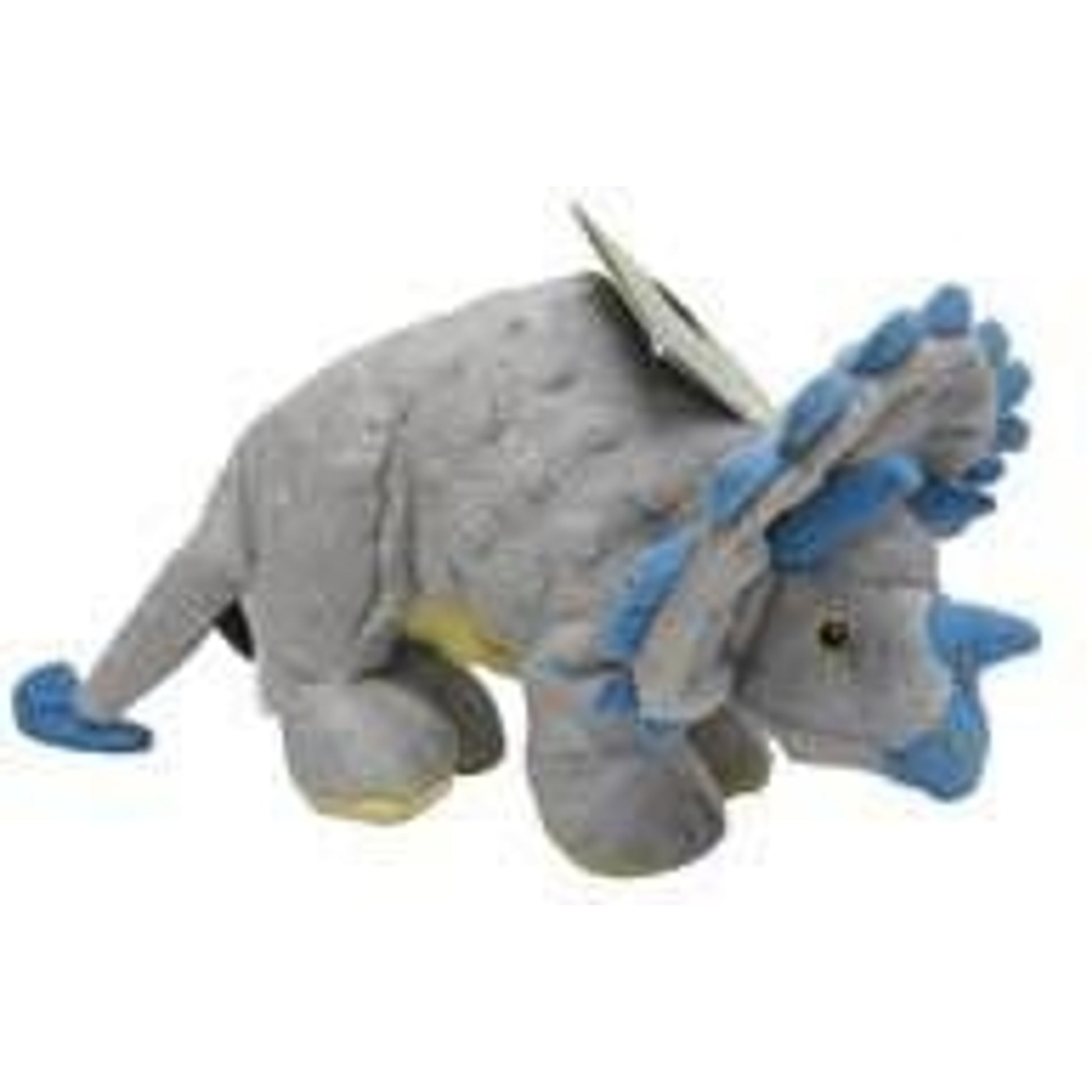 goDog Dinos Frills the Triceratops Dog Toy