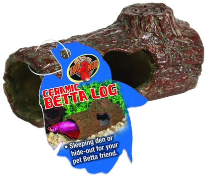 ZooMed Betta Ceramic Log Decoration
