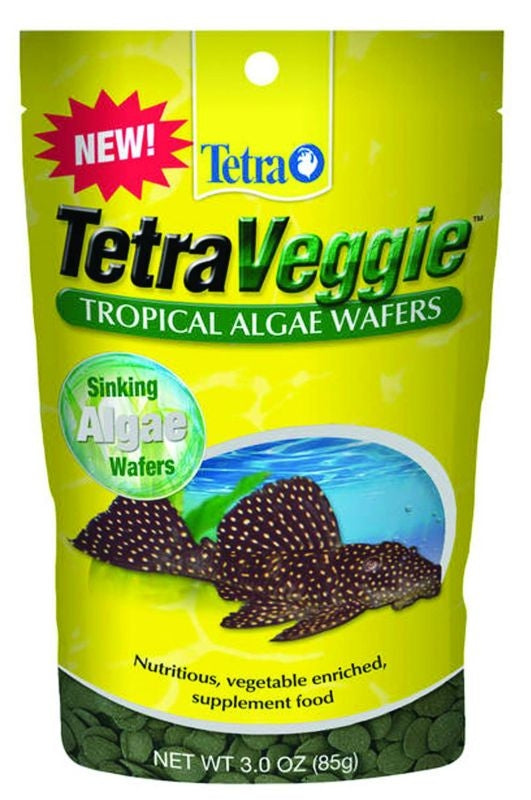 TetraVeggie Algae Wafers Fish Food 3oz