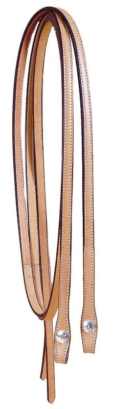 Rein Engraved Silver Plate Concho OneSize Bk/Gry